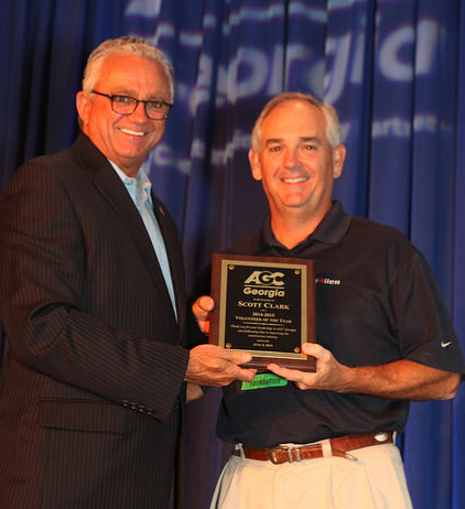 Scott Clark, 2015 AGC Georgia Volunteer of the Year